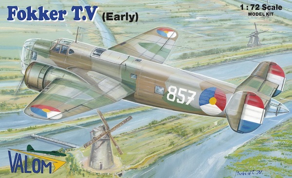 Fokker TV Bomber Early (Roundels)  72103