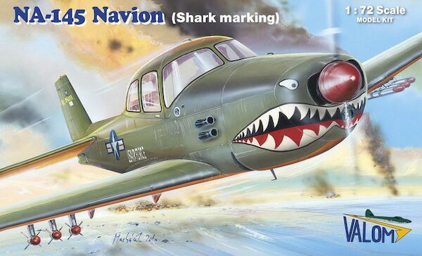 Ryan NA145 Navion (USAF,"Shark markings") 72135