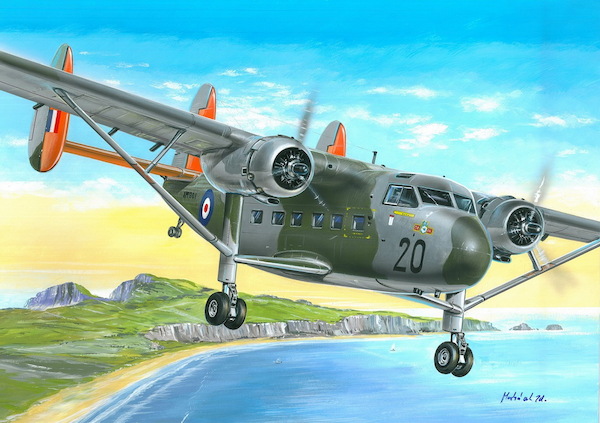 Scottish Aviation Twin Pioneer CC1 (ETPS, and 230sq RAF) 72136
