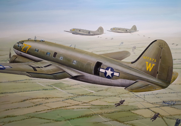 Curtiss C-46D Commando (Operation Varsity) 72152