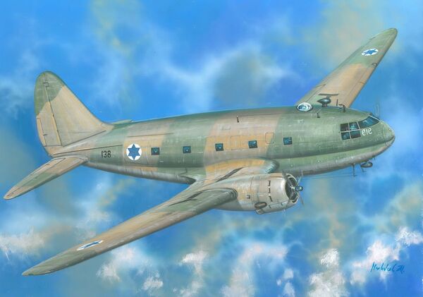Curtiss C-46A Commando (Israeli Air Force) 72155