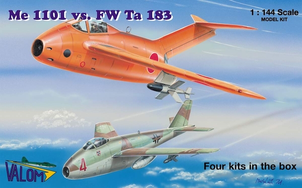 Messerschmit ME1101 vs. Focke Wulf Ta 183 (2+2 kits) (REISSUE)  VAL14401