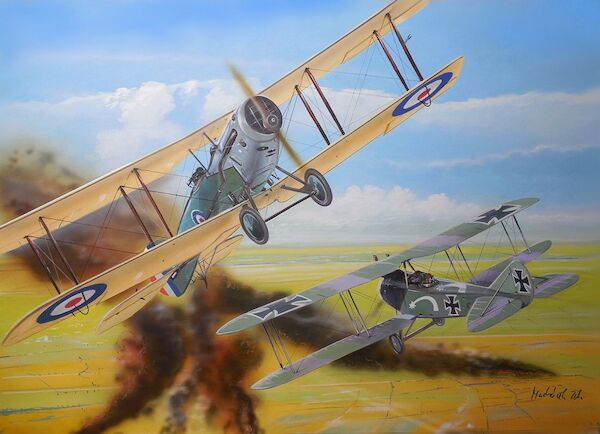 Bristol F2B vs. Rumpler C.IV (2 of each in 1kit)  VAL14422