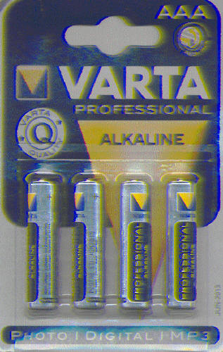 Varta Professional Alkaline 4 x 1,5 volt (LR03) (AAA)  