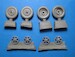 XF5U-1 "Flapjack" wheels (Kitty Hawk) VDS48106