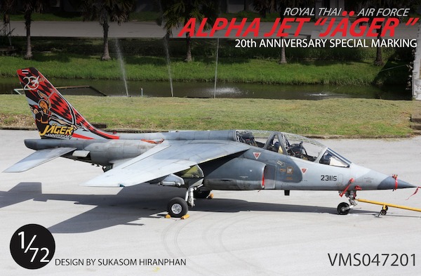 Alpha Jet ("Jäger" 20th Anniversary Special markings) VMS047201