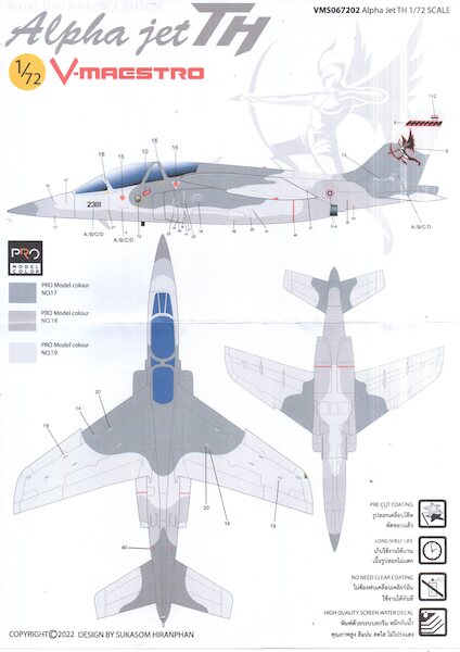 Alpha Jet TH (Royal Thai AF 231sq) VMS0514402
