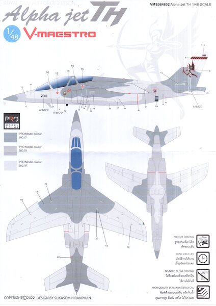 Alpha Jet TH (Royal Thai AF 231sq) VMS064802