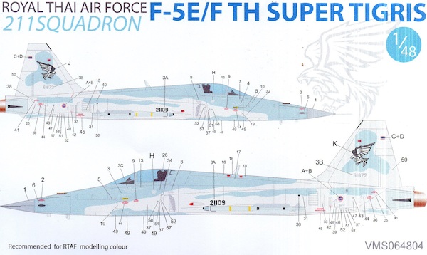 F5E/F TH Super Tigris (211sq Royal Thai AF )  VMS064804