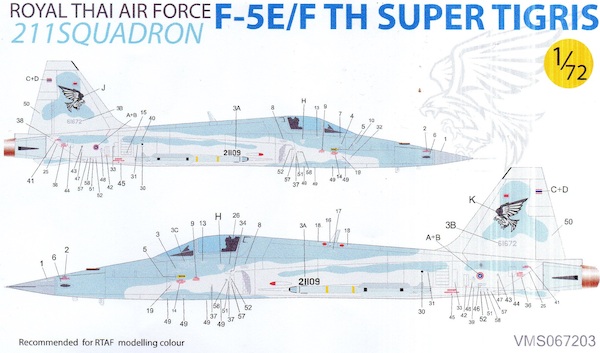 F5E/F TH Super Tigris (211sq Royal Thai AF )  VMS067203