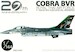 F16A/B Fighting Falcon Cobra, 403sq RTAF 20th Anniversary special markings VMS14403