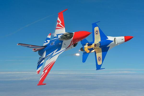 F16A/B Fighting Falcon (Centennial Falcon 100 years Thai Air Force Anniversary special markings (RESTOCKS FROM TAILAND) VMS48029