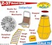 Zlin Z37 Cmelak Detail Set B- (Interior) (KP) 072302