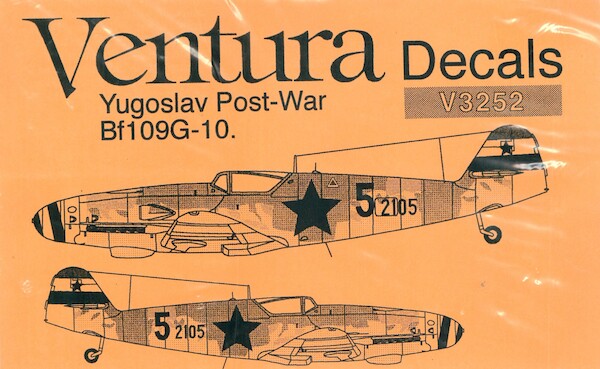 Bf109G-10 - Yugoslav Post-war V3252
