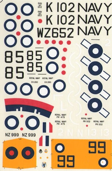 Seafire (FAA,RCN), Sea Fury T20, Harvard MK2 (RNZAF) V7209
