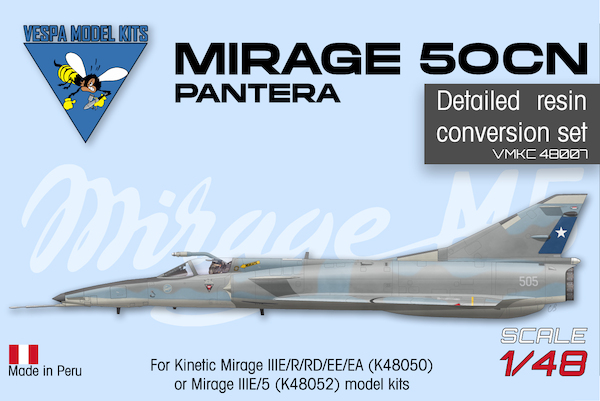 Mirage 50CN “Pantera” conversion set (Kinetic) VMKC48007