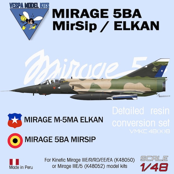 Mirage 5BA, MIRSIP, Elkan conversion set (Kinetic) VMKC48008