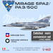 Mirage 50C/Mirage 5PA2/PA3 conversion set (Kinetic) VMKC48010