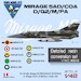 Mirage 5AD/5CO/5AD/5DE/5G2/5PA/5M/5V conversion(Kinetic) VMKC48013