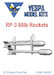 RP3 60Lb -early type- Air to Ground Rockets 2 tier launcher VMKP48005