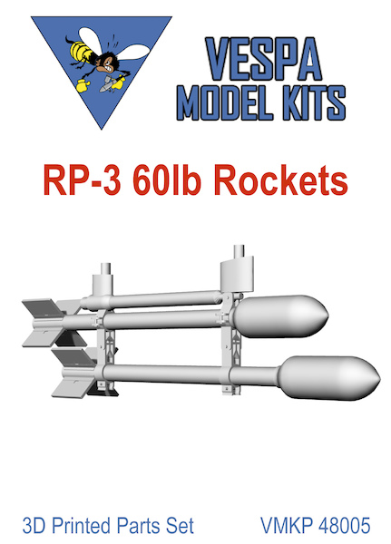 RP3 60Lb -early type- Air to Ground Rockets 2 tier launcher  VMKP48005