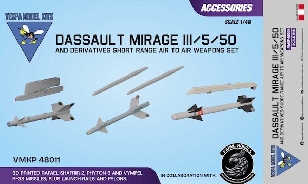 Dassault Mirage III/5?50  and derivatives short range Air to Air Weapon set  VMKP48011