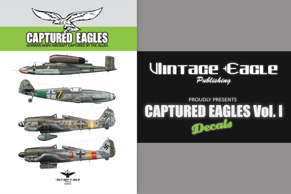 Captured Eagles, German Aircraft captured by the Allies Vol1 (He162, BF109G-10, FW190) VE001D-48