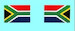SAAF Flag  Small (0,6cm x 0,3,76cm) VDP-AM-72003