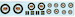 Rhodesian AF Markings 1964-1979 (set A) VDP-MAF-72-009A