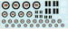 Rhodesian AF Markings 1964-1979 (set B) VDP-MAF-72-009B