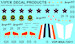 SAAF Mirage IIIEZ (SAAF 3sq 828 & 819 with Castles) VDP-MSA-72-011