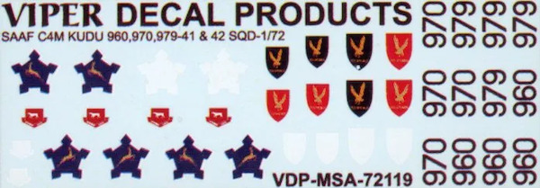 SAAF Altas C4M Kudu (SAAF 960/970/979 of 41sq/42sq) MSA72119
