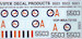 SAAF Spitfire MKIXe (5503 / B-AX  Air Operations school AFS Langebaan 1951) VDP-MSA-72-153