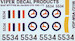 SAAF Spitfire MKIXe (5534, CFS 1950) VDP-MSA-72-156