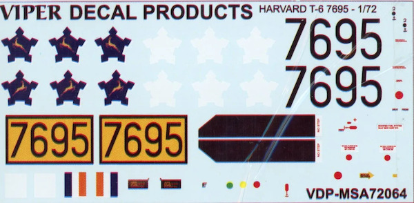 SAAF Harvard T6 (7231, 5sq) MSA72169