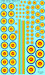 SAAF 4 colour roundel VDP-NMSA-72-001