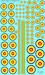 SAAF 4 colour roundel VDP-NMSA-72-001