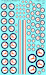 SAAF Springbok roundels and fin flashes VDP-NMSA-72-004