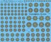 South African Police (SAPS) Badges as used on planes and helicopters VDP-NMSA-72-024