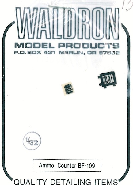 BF109 Ammo Counter WRP32-073