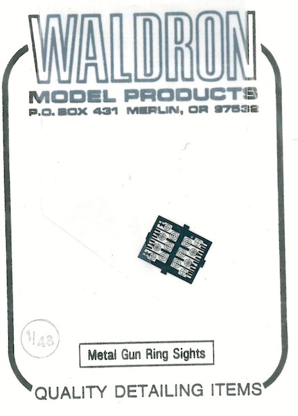 Metal Gun Sight Rings  WRP48-036