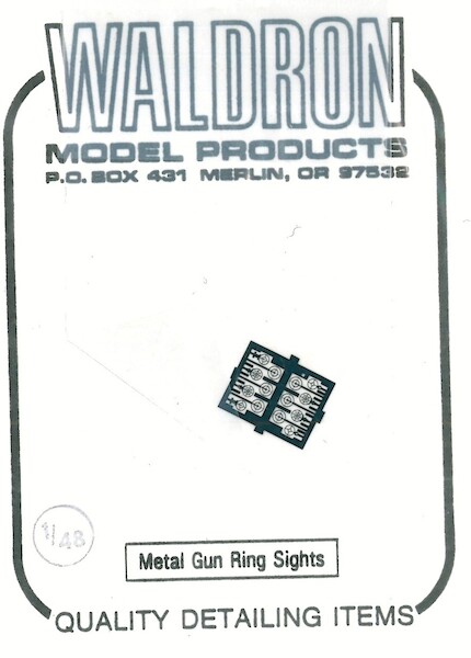 Metal Gun Sight Rings WRP48-036