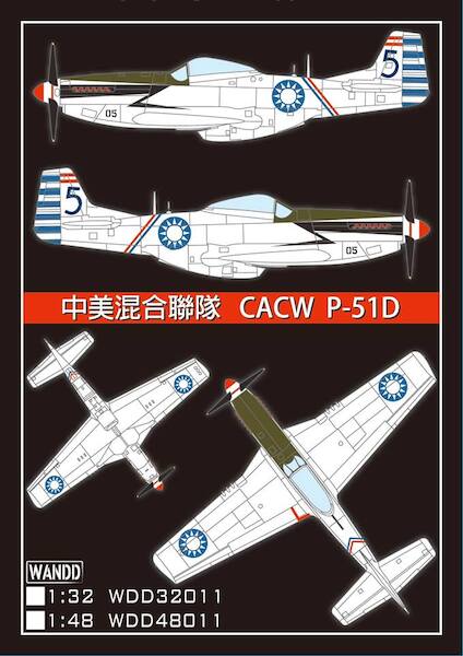 P51D Mustang Chinese - American Combined wing (CACW)  WDD32011