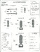US WW2 and Korea Bomd and rocket Markings WBD48-006