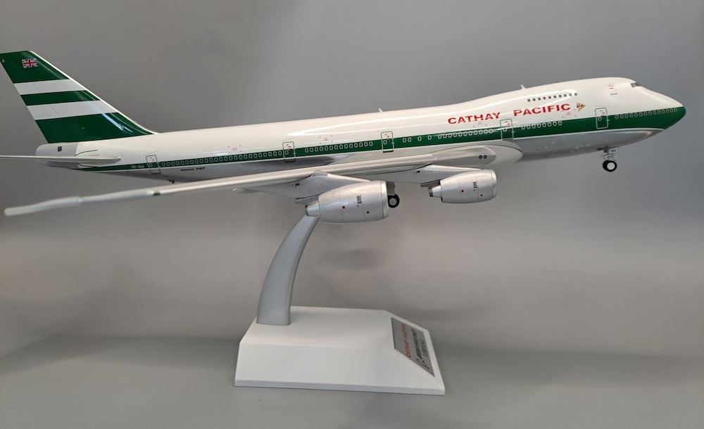 WB Models WB-747-2-028P Boeing 747-200 Cathay Pacific Polished VR