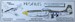 Mustang  balsa wood profile model plane kit 