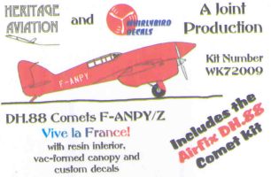 De Havilland Comet racer "Vive la France F-ANDY/Z"  WK72009a