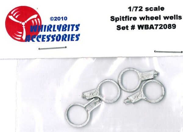 Spitfire Wheel wells for 2 spitfires WBA72089
