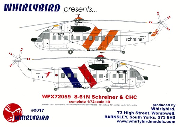 Sikorsky S61N (PH-NZD Schreiner CHC)  WPX72059