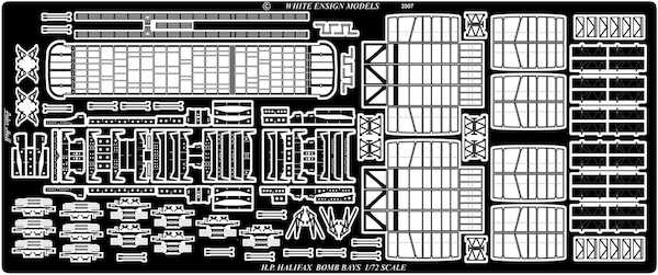 HP Halifax Bombbay Details (Airfix & Matchbox/Revell)  PE7246